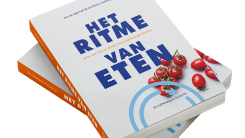 Boek over ritme van eten Boek over ritme van eten
