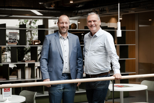 Edmond Verhelst en Kees van Luijt Edmond Verhelst en Kees van Luijt