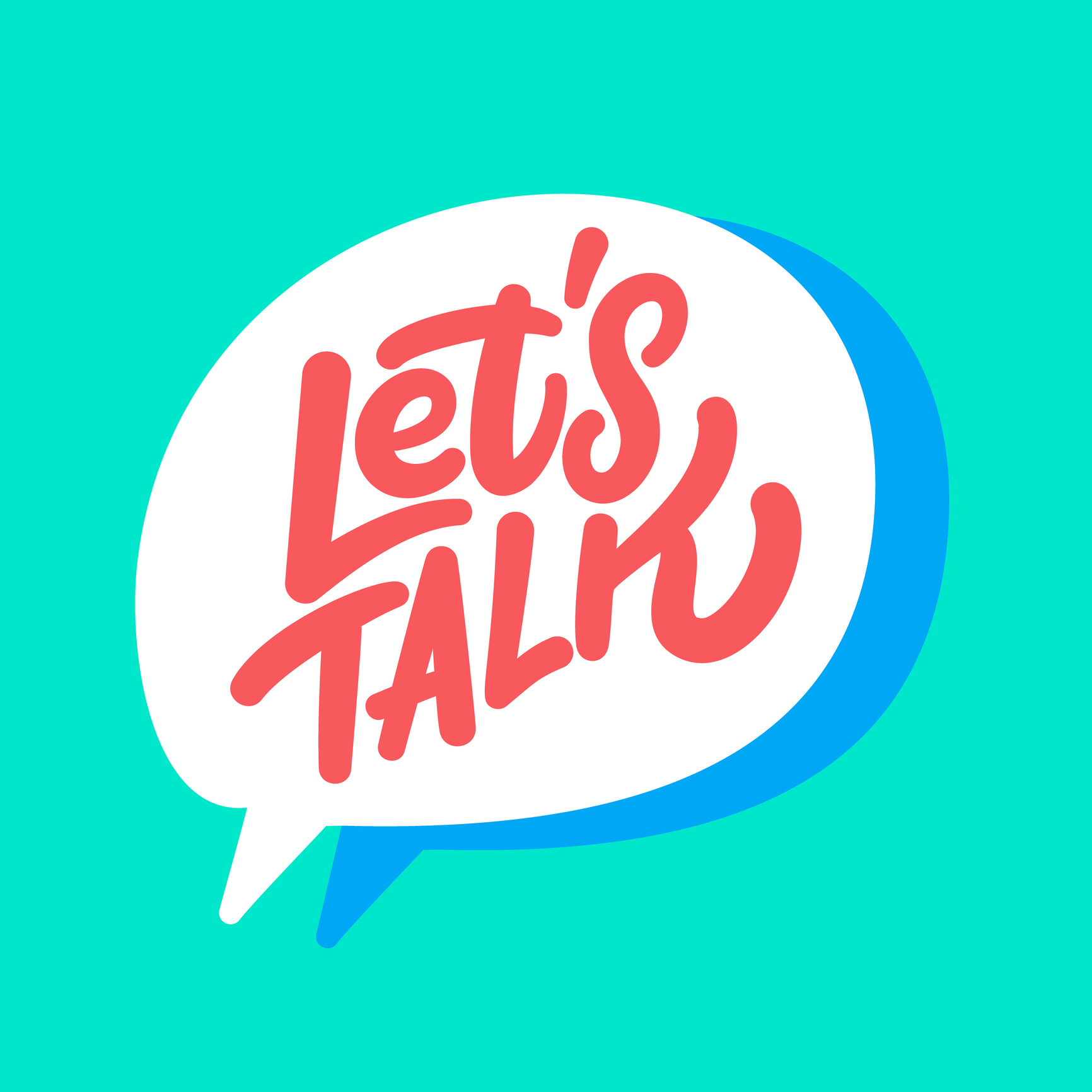 Afbeelding lets talk